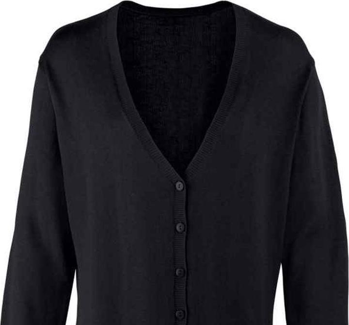 Actual product image Premier Womens/Ladies Cotton Acrylic V Neck Cardigan (36 D)