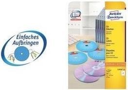 Actual product image Avery CD labels SuperSize