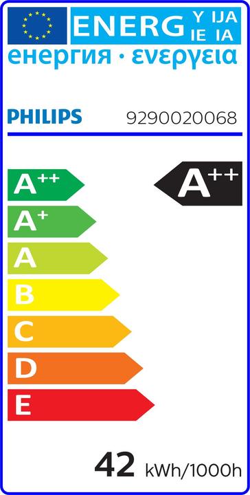 Label énergétique Philips Professional Lampe TrueForce LED HPL ND 60-42W E40 840 (E40, 42 W, 6000 lm, 1 x, D)
