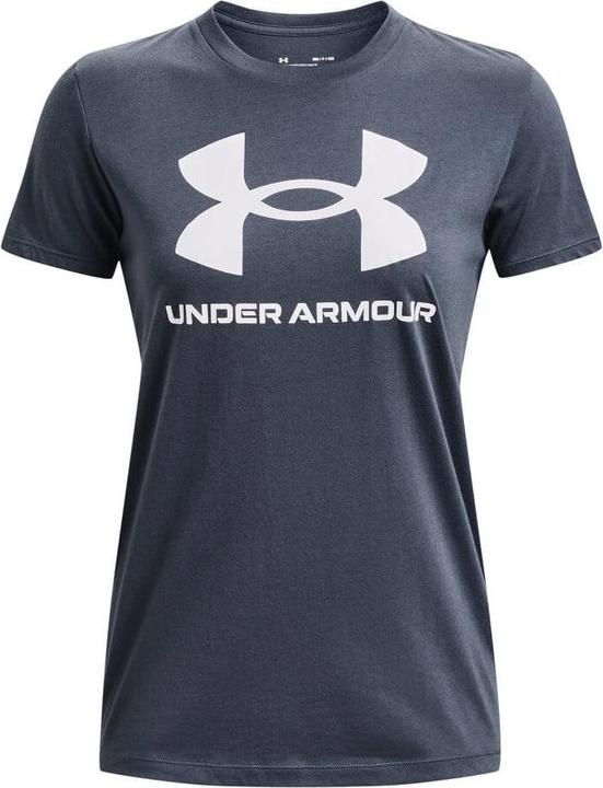 Under Armour Damen T-Shirt Live Sportstyle Graphic SSC grau 1356305 044 (L) (L)