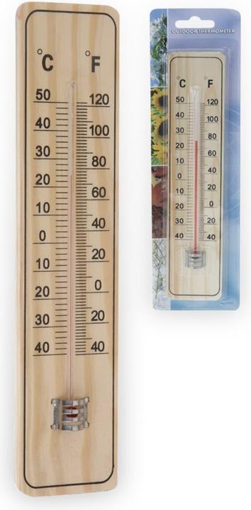 Image du produit Koopman Thermomètre en bois ca. 22cm