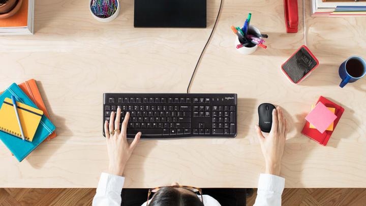 Actual product image Logitech K120 (US, Cable)