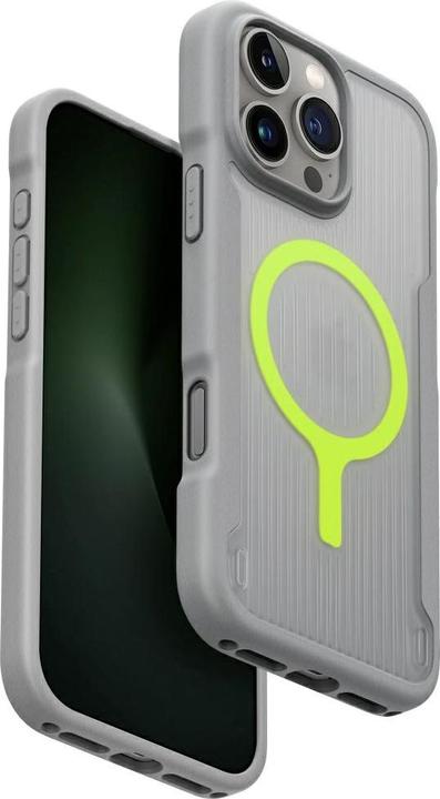 Immagine prodotto Uniq Combat Active Magclick Charging Case for iPhone 16 Pro Max - Gray (Apple iPhone 16 Pro Max)