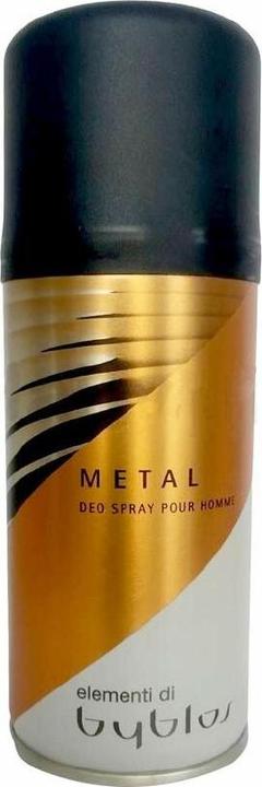 Byblos Metal Sensation Deodorant - 150ml (Spray, 150 ml)