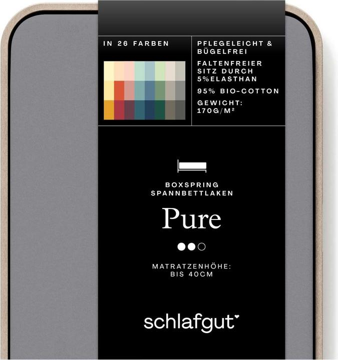 Image du produit schlafgut Pure Boxspring (90 x 190 - 100 x 220 cm)