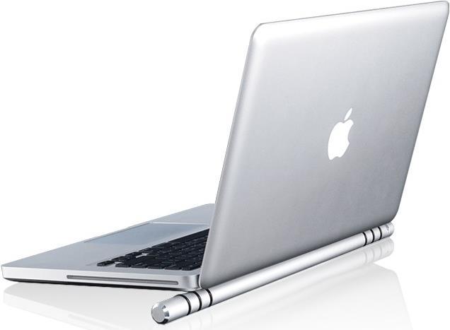 Produktbild Just Mobile Cooling Bar, Stylische Notebook Unterlage, Alu