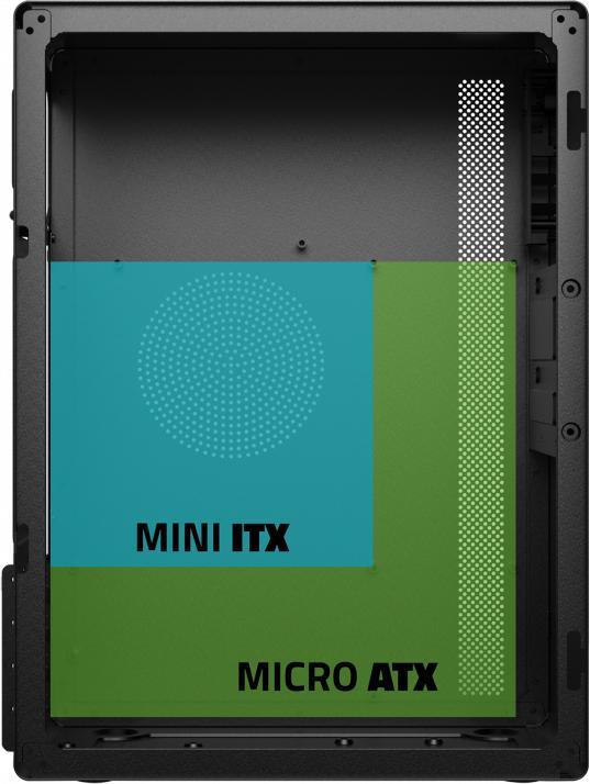 Immagine prodotto Advance Boitier Mini Tour Micro ATX Optima (Noir) (mATX, Mini-ATX)