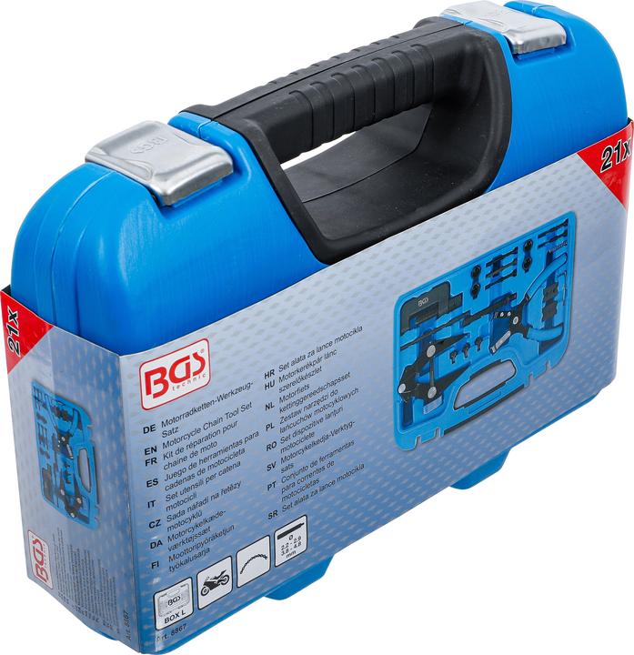 Produktbild BGS Motorradketten-Werkzeug-Satz | 21-tlg.