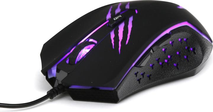 Immagine prodotto Varr Mouse USB da gioco, DPI regolabile (1200, 1800, 2400 o ), 6 pulsanti con rotella di scorrimento (Cablato)