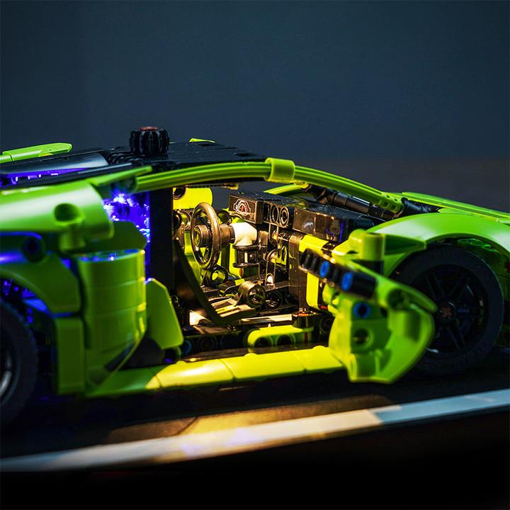 Image du produit BrickBling Kit d'éclairage à LED pour LEGO Lamborghini Huracán Tecnica (42161)