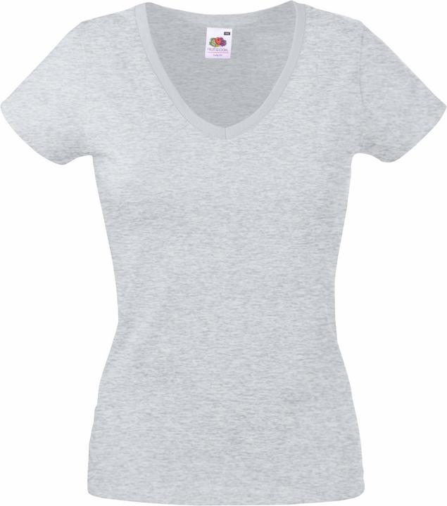 Actual product image Fruit of the Loom Ladyfit Valueweight Tshirt V Neckline (S)