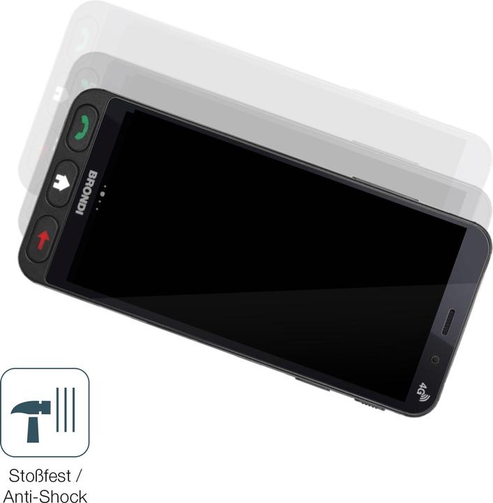 Actual product image Dipos Anti-Shock Screen Protector Clear (1 Piece, Brondi Amico)
