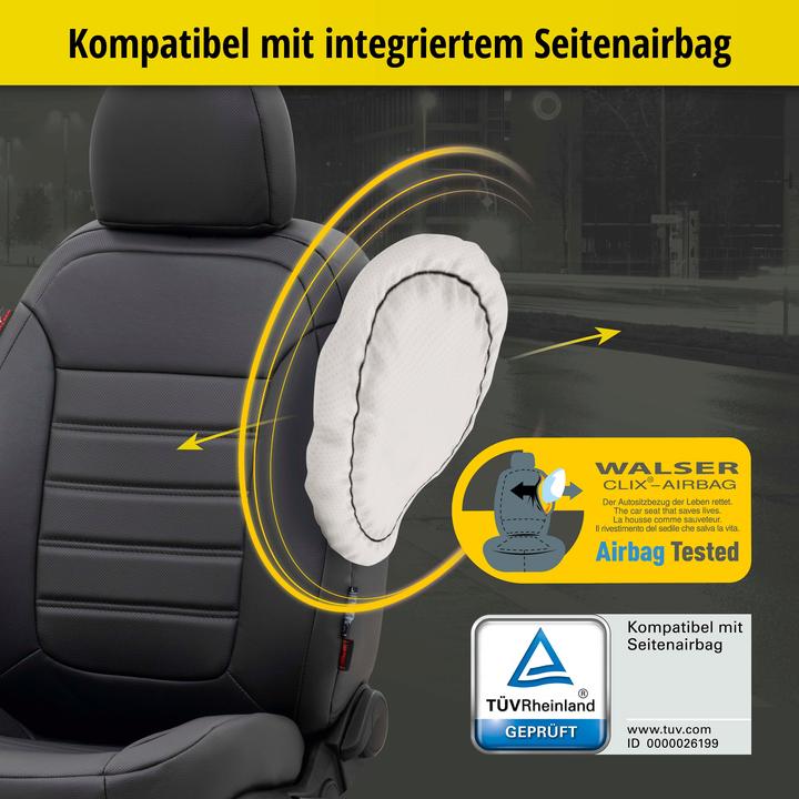 Immagine prodotto Walser Coprisedili per Renault Kadjar (HA, HL) 06/2015-Oggi, 2 coprisedili singoli