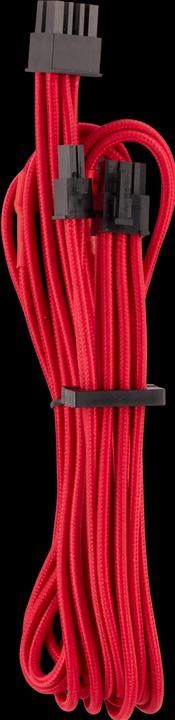Produktbild Corsair Premium Sleeved PCIe Single-Kabel, Doppelpack (Gen 4)