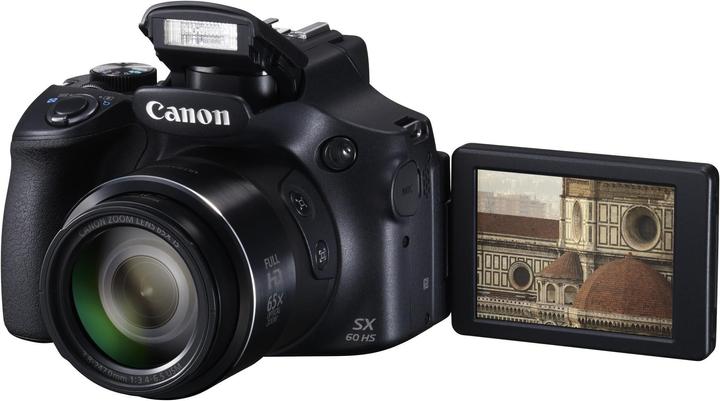 Produktbild Canon PowerShot SX60 HS (16.10 Mpx, 1/2,3'')