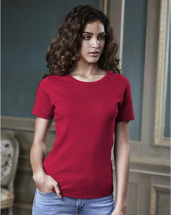 Produktbild Tee Jays Interlock TShirt Rundhalsausschnitt Kurzarm (S)