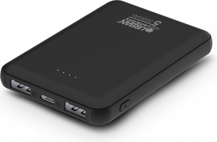 Actual product image Urban Factory USB-C / USB-A POWERBANK 5000MAH (5000 mAh, 18.50 Wh)