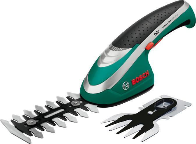 Bosch Home & Garden Kit de taille d'arbustes et d'herbe sans fil Isio