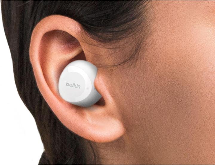 Produktbild Belkin Auc009btwh Soundform Bolt True (keine Geräuschunterdrückung, 19 h, Kabellos)