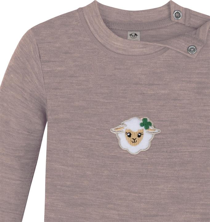 Actual product image Normani 2-pack baby merino longsleeve "Taupo" - 9465 (68)