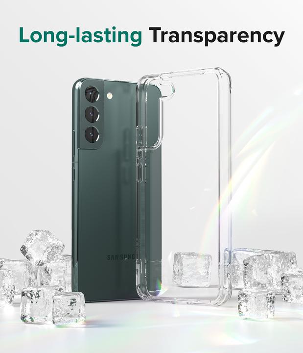 Image du produit Ringke Fusion tpu case with frame for Samsung galaxy s22 + (s22 plus) transparent (Samsung Galaxy S22+)