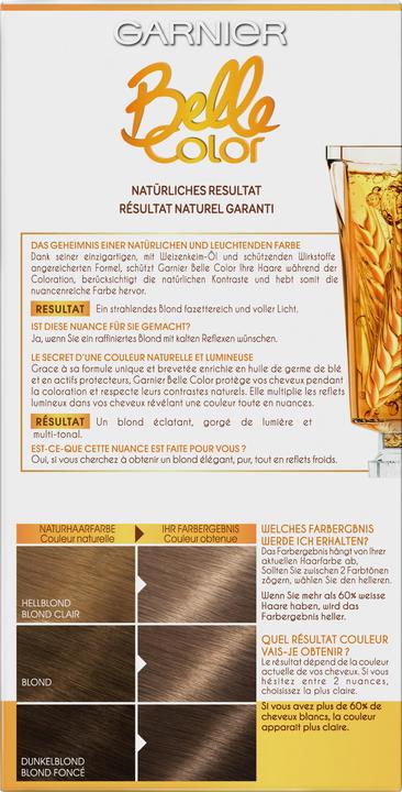 Actual product image Garnier Belle Colour (4 ash blonde)