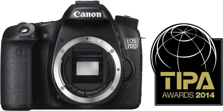 Produktbild Canon EOS 70D Body (20.20 Mpx, APS-C / DX)
