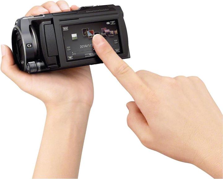 Actual product image Sony HDR-PJ810E Handycam with integrated projector (6.14 Mpx, 50i, 12 x)