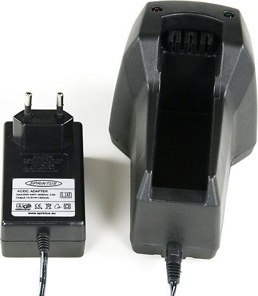 Immagine prodotto Sprintus Spazzatrice a batteria MEDUSA, con 2 batterie ricaricabili, adatta per tutte le