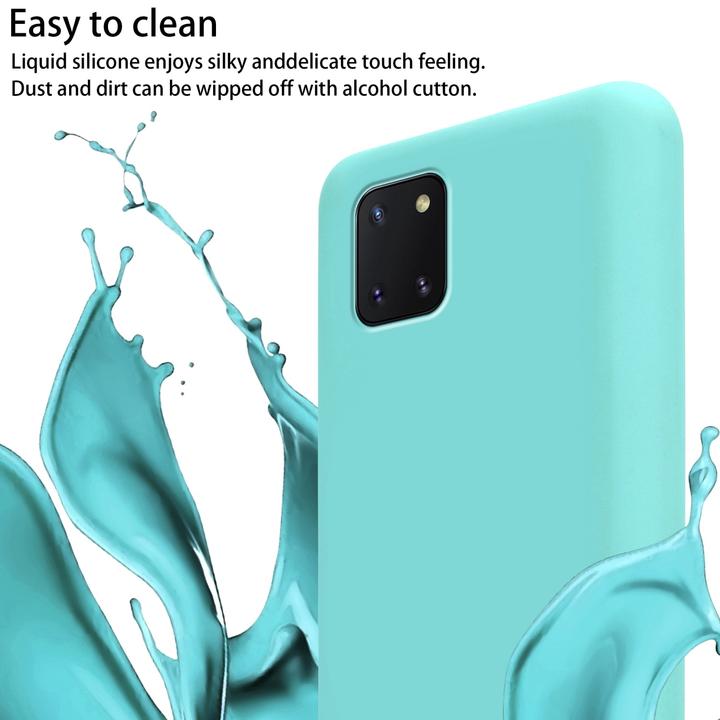 Produktbild Cadorabo TPU Cover Handy Kette Liquid (Samsung Galaxy A81)