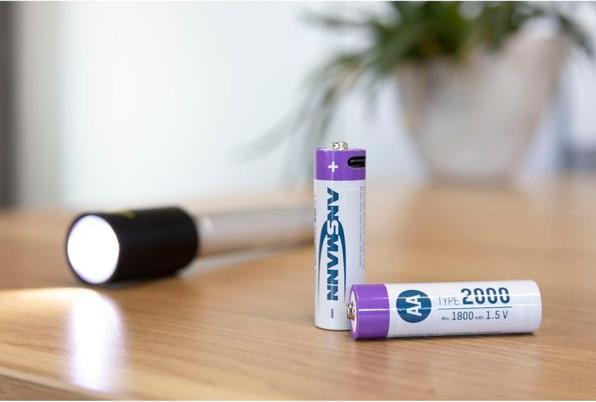 Produktbild Ansmann Li-Ion Premium Accu (4 Stk., AA, 1800 mAh)