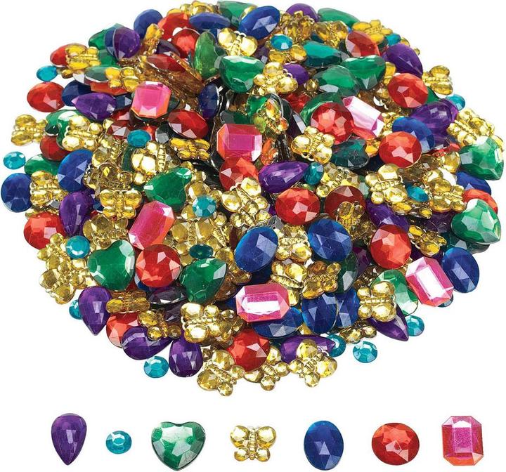 Actual product image Colorations Large glittering rhinestones, 453 grammes