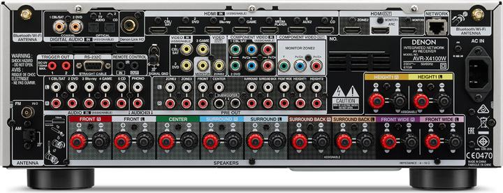 Immagine prodotto Denon Avr-X4100w (7.2 canali, AM, FM)