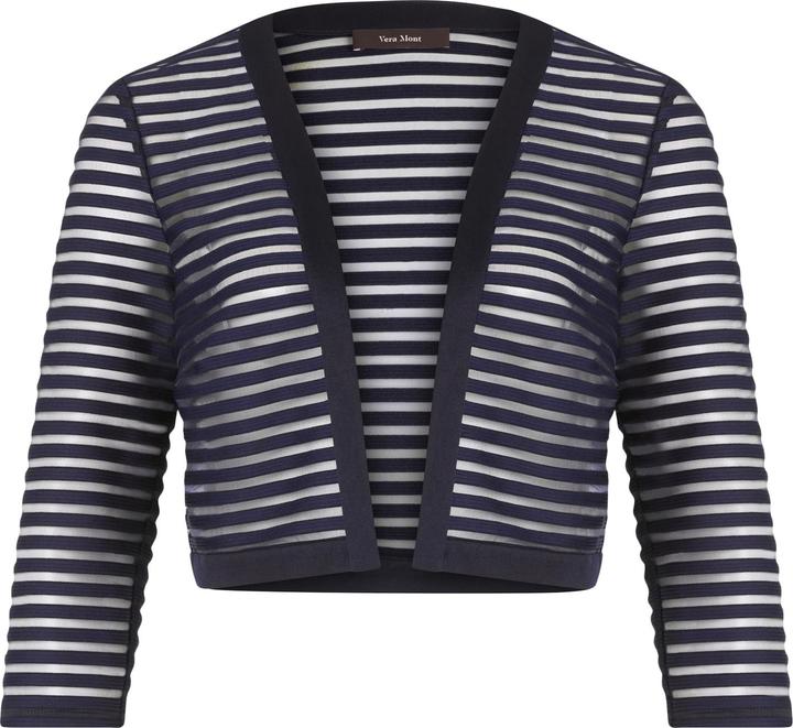 Actual product image Vera Mont Bolero jacket without fastening - 60421 (38)
