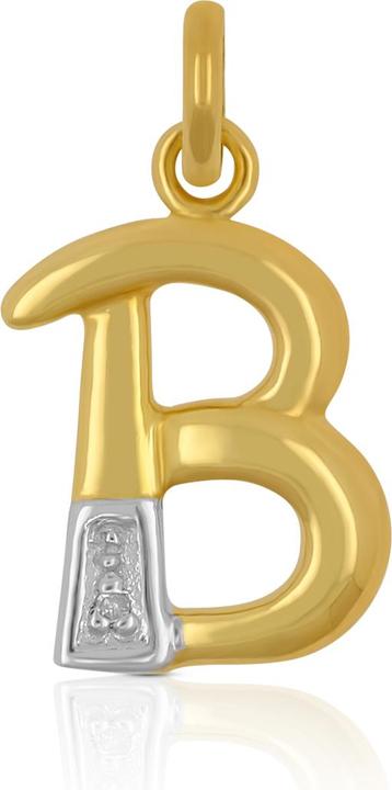 Immagine prodotto Muau Lettera (750, Oro bianco, Oro giallo 18 carati)
