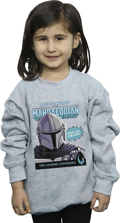 Produktbild Star Wars Mando Comic Cover Sweatshirt Mädchen (140, 146)
