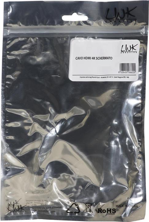 Produktbild Zubehör LKCHDMI50 HDMI-Kabel 5 m HDMI Typ A (Standard) 2 x HDMI Typ A (Standard) Schwarz (5 m, HDMI)
