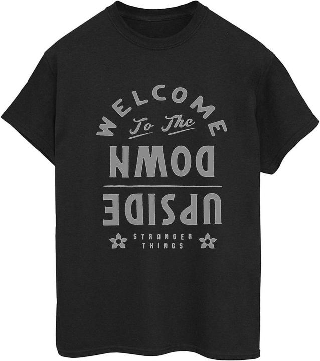 Immagine prodotto Netflix Stranger Things Welcome To Upside Down Maglietta Ampia Donna (M)