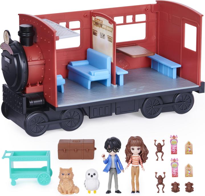 Produktbild Spin Master W.World Hogwarts Expressset mit Harry & Hermine 8 cm