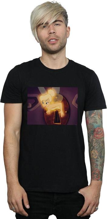 Actual product image Disney Mens Tinker Bell Lock Squeeze T-Shirt (S)