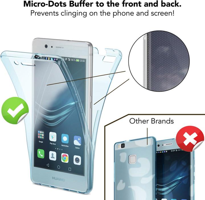 Produktbild Nalia 360 Grad Handyhülle (Huawei P9 Lite)