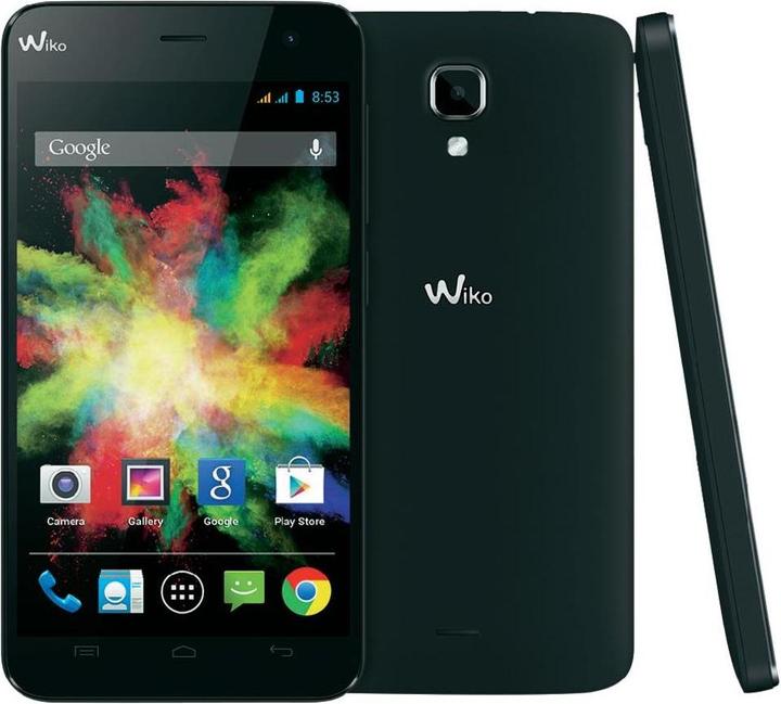 Actual product image Wiko Bloom (4 GB, Black, 4.70", Dual SIM, 5 Mpx, 3G)