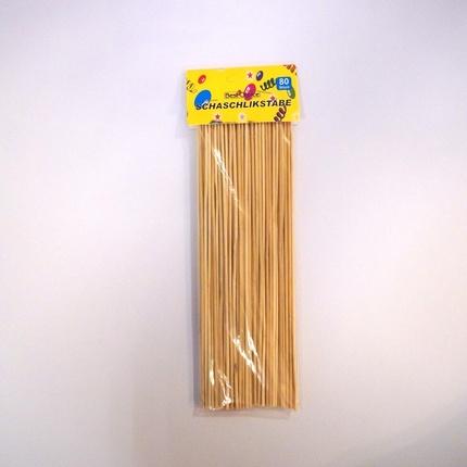 Immagine prodotto Trend-24 Spiedini da cucina in legno 80s, lunghi 25cm in bambù