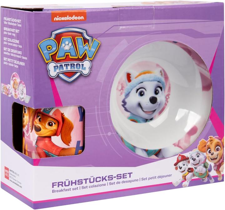 Actual product image United Labels Paw Patrol 3-teiliges Frühstücksset