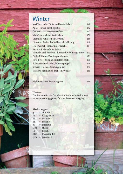 Actual product image Die Speisekammer der Natur (German, Markusine Good Year, 2020)