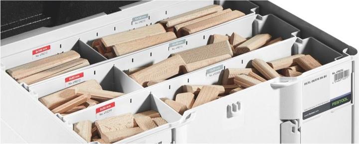 Produktbild Festool Domino XL Dübel Buche DS/XL D8/D10 306 BU (306 Stk.)