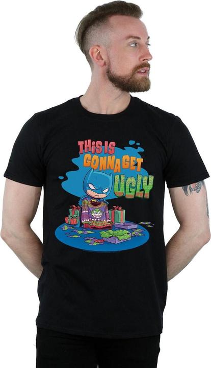 Immagine prodotto Super Friends Batman Joker Christmas Jumper Maglietta Uomo (4XL)