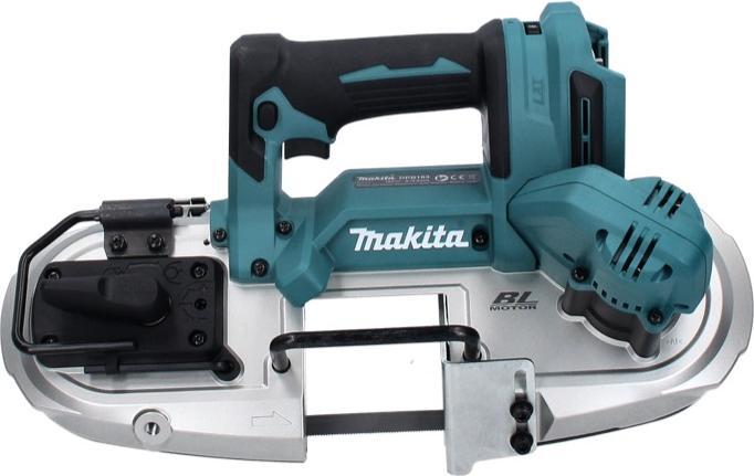 Actual product image Makita DPB 183 M1 Sega a nastro a batteria 18V 66mm + 1x Batteria 4,0 Ah - caricabatterie