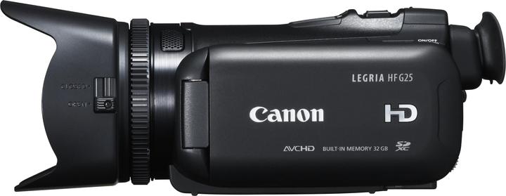 Actual product image Canon Legria HF G25, FullHD Flash, 10x zoom, 32GB (2.37 Mpx, 25p, 10 x)
