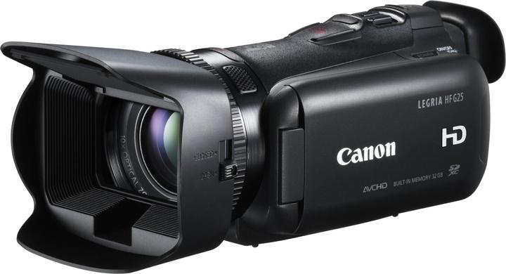 Actual product image Canon Legria HF G25, FullHD Flash, 10x zoom, 32GB (2.37 Mpx, 25p, 10 x)